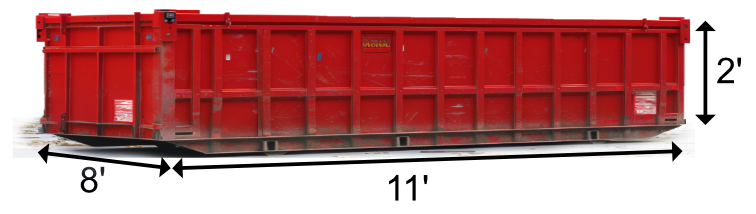 Dumpster size final 10yrd